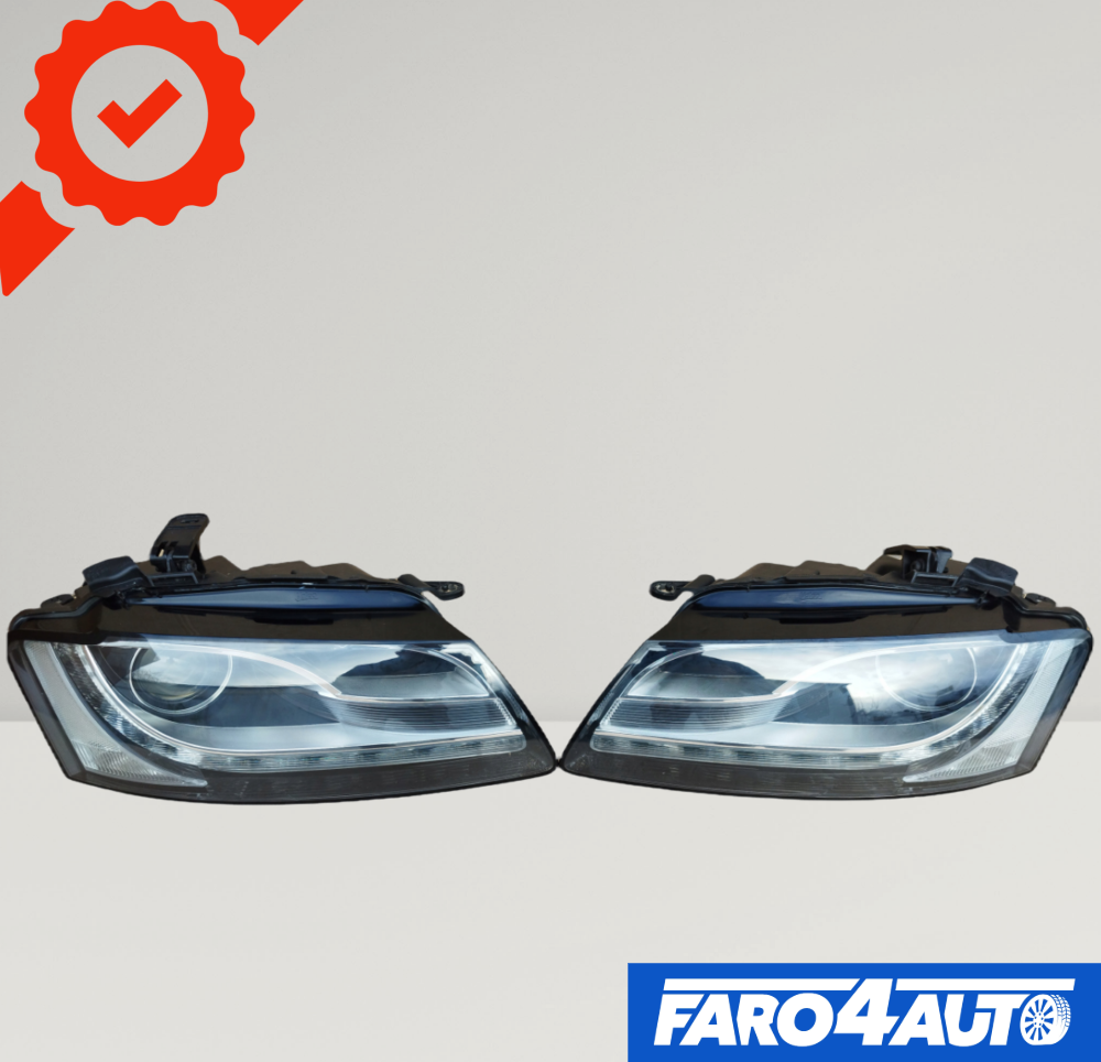 AUDI A5 8T, FAROS DE XENÓN LADOS IZQUIERDO Y DERECHO
