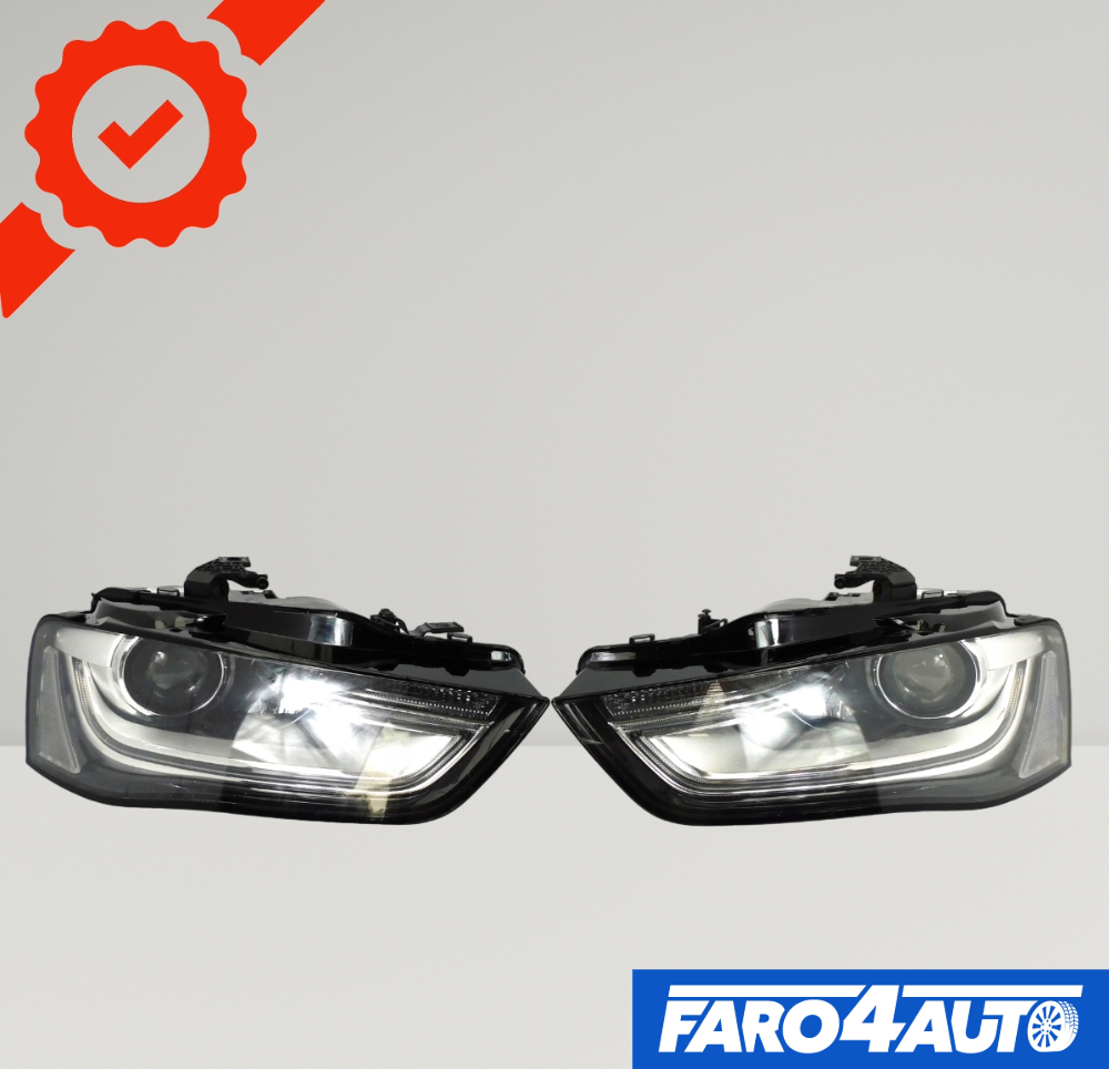 AUDI A4 B8 FAROS DE XENÓN LADOS DERECHO E IZQUIERDO