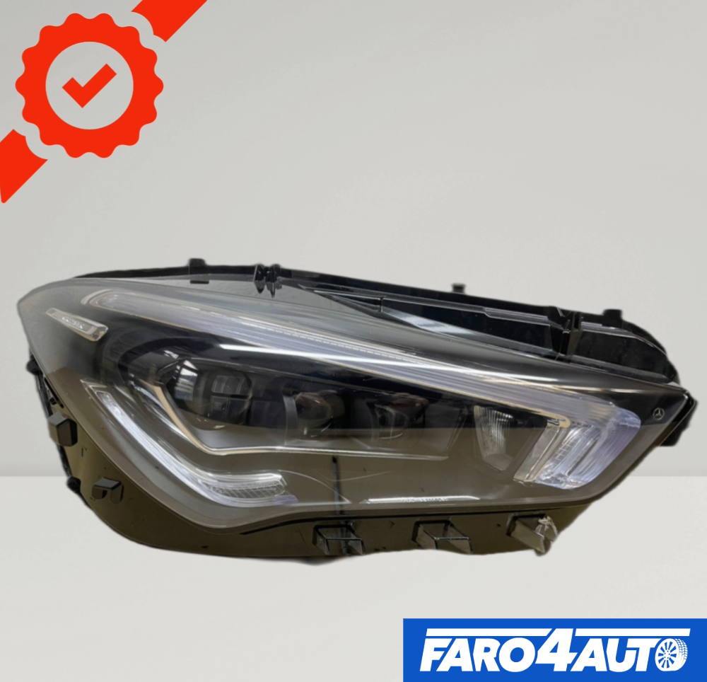FAROS COMPLETOS FULL LED LATERALES DERECHO E IZQUIERDO PARA MERCEDES CLA CLASE W118