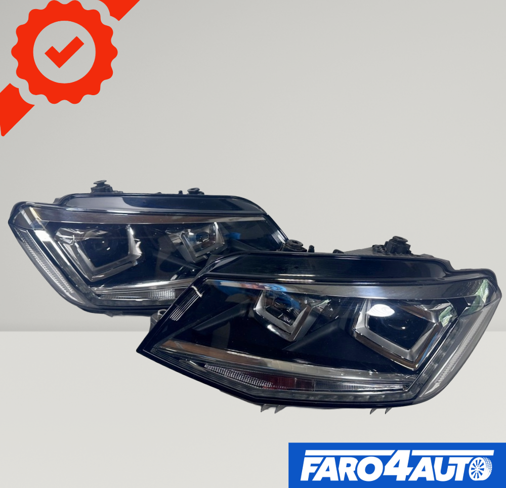 VOLKSWAGEN CADDY, FAROS DELANTEROS LATERALES IZQUIERDO Y DERECHO DE XENÓN LED