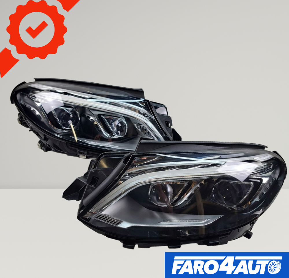 MERCEDES GLE CLASS W292, FULL LED FAROS LATERALES DERECHO + IZQUIERDO