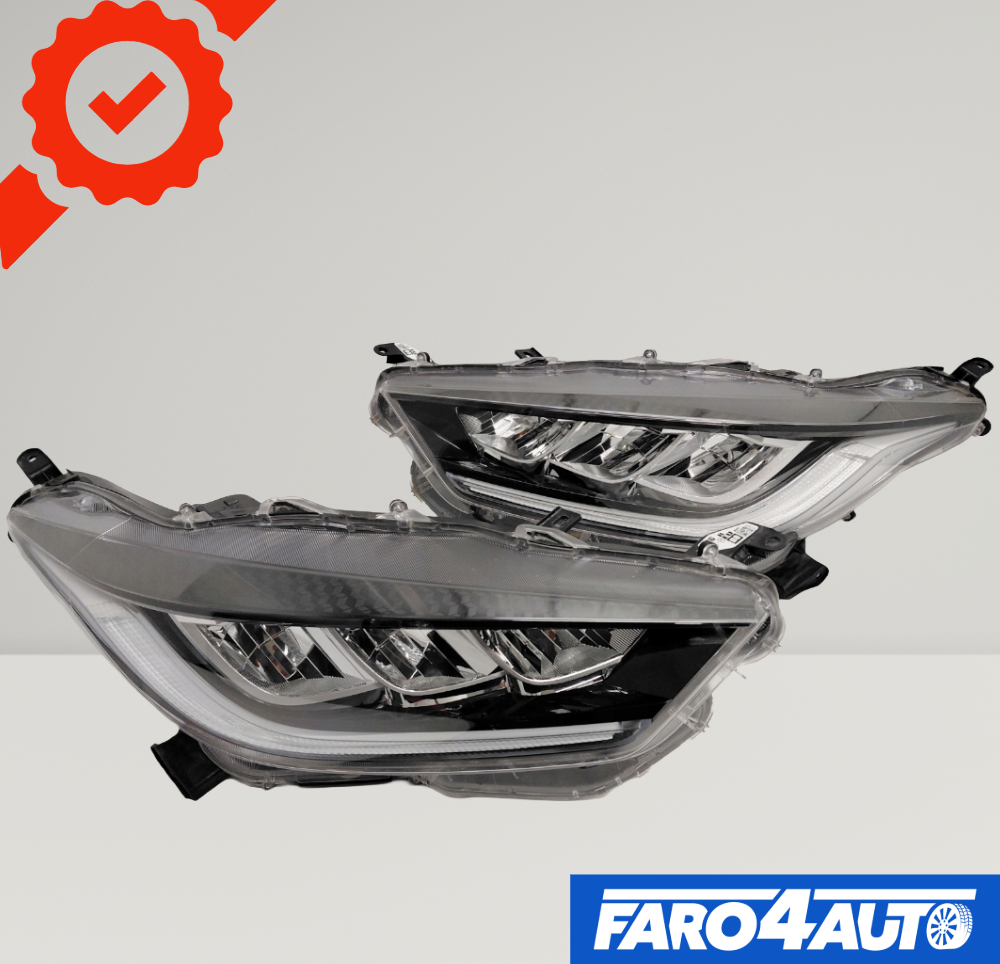 TOYOTA YARIS, FAROS COMPLETOS FULL LED LATERALES DERECHO E IZQUIERDO