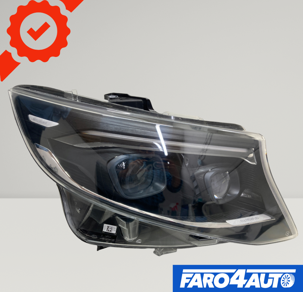 MERCEDES V CLASS W447, FARO DELANTERO DERECHO FULL LED