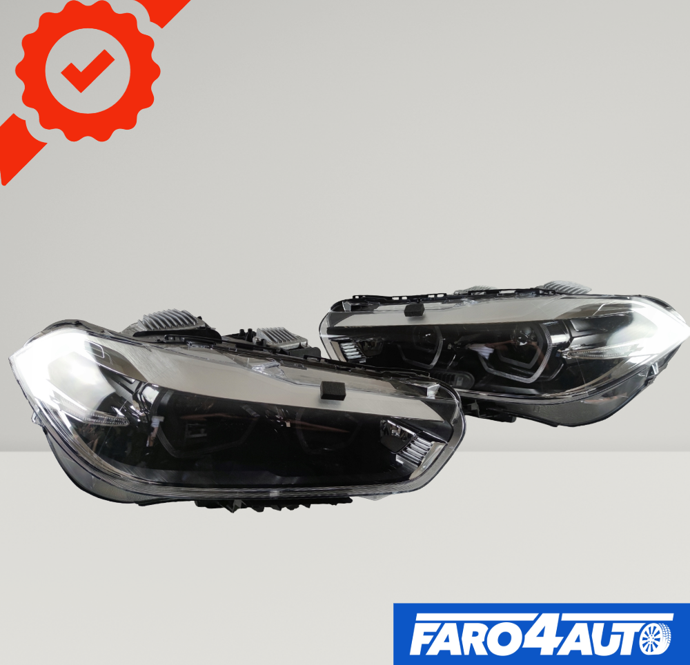 Faros delanteros FULL LED izquierdo y derecho para BMW X2 SERIE F39